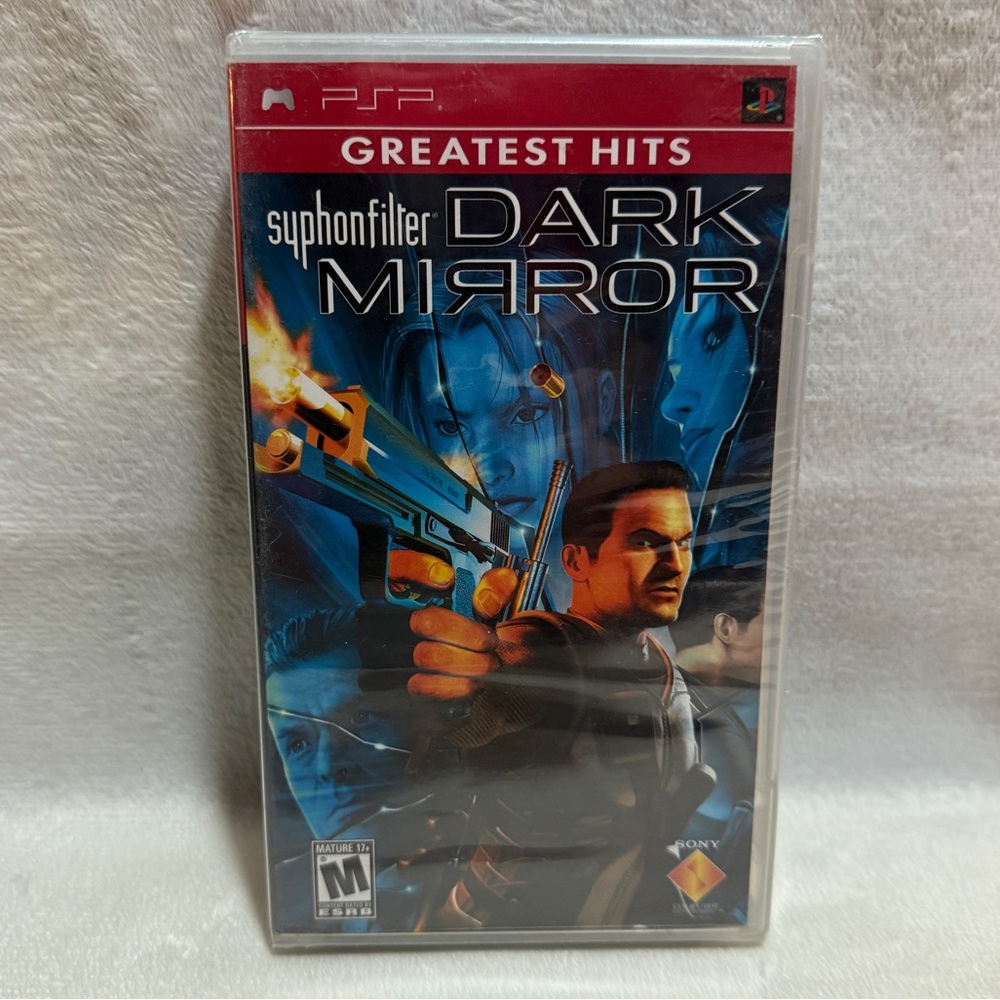 Syphon Filter DAlRK MIRROR Greatest Hits PSP Game New Sealed